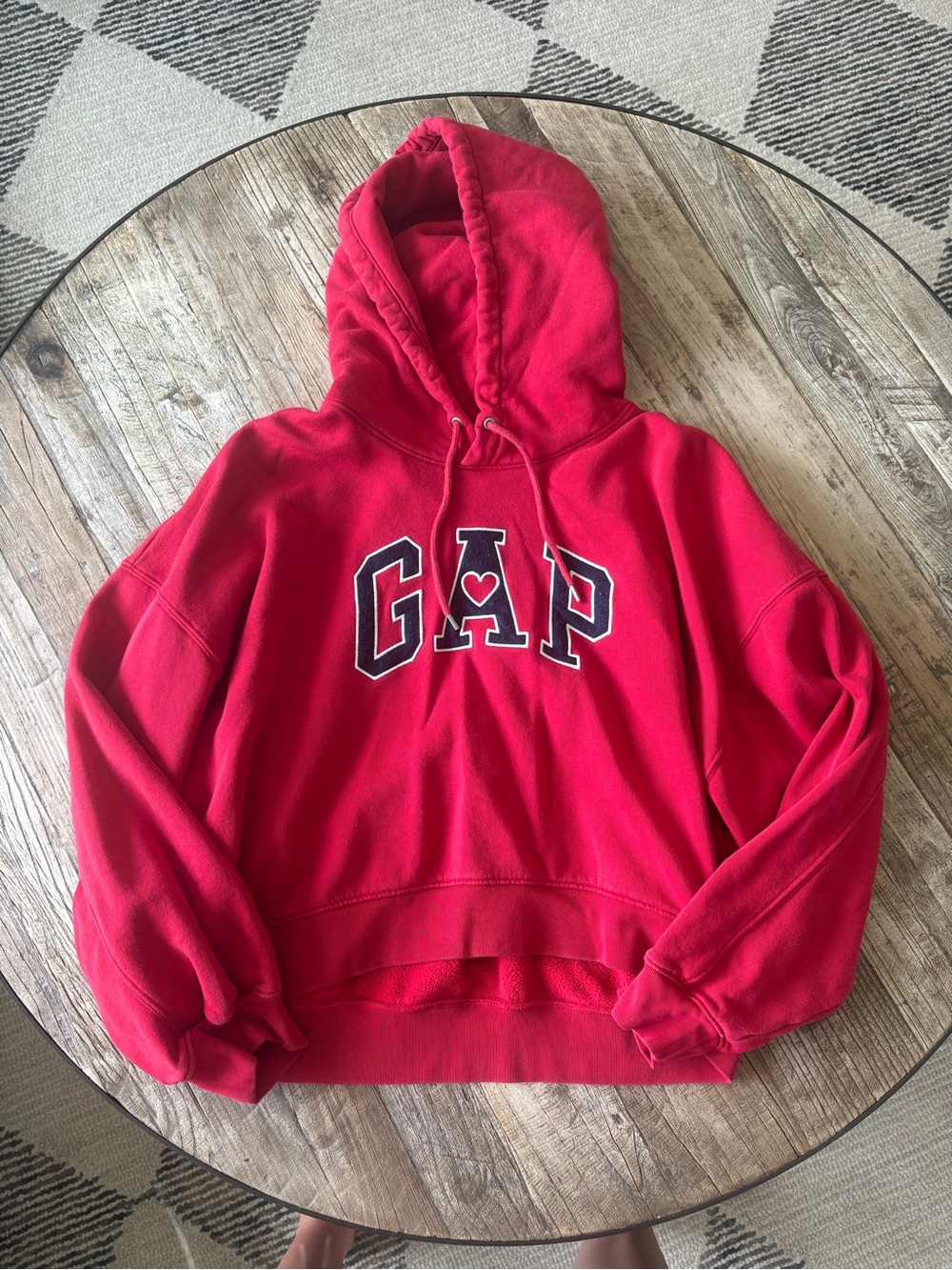 GAP women’s Red Logo Hoodie